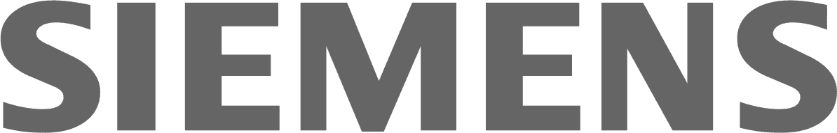 Text logo of "SIEMENS" written in bold, uppercase letters.